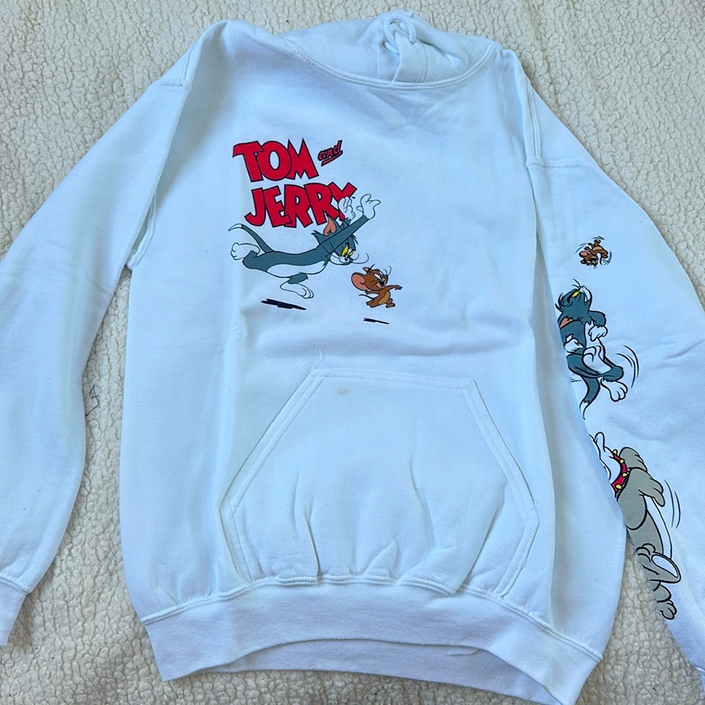 Tom and Jerry hoodie size small